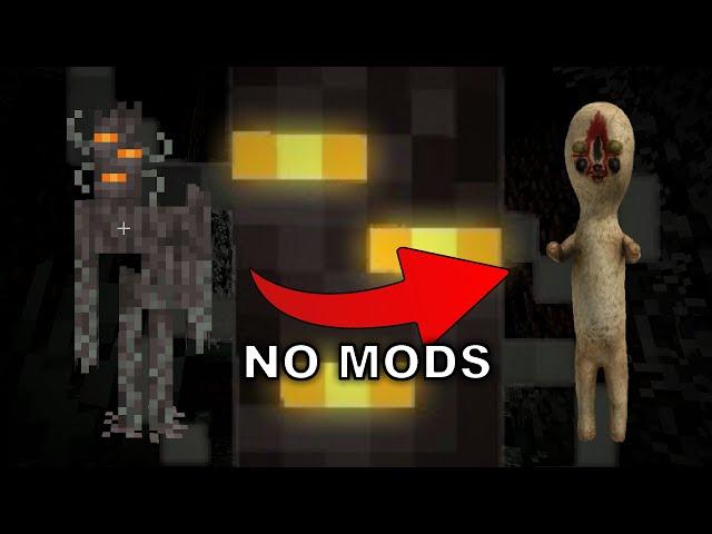 I used the NEW CREAKING to code SCP-173 IN MINECRAFT!