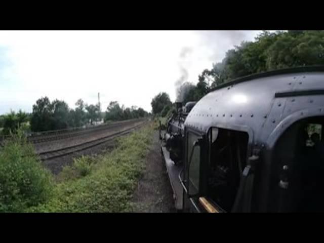 Eisenbahnmuseum Bochum - Führerstandsmitfahrt auf einer Dampflock