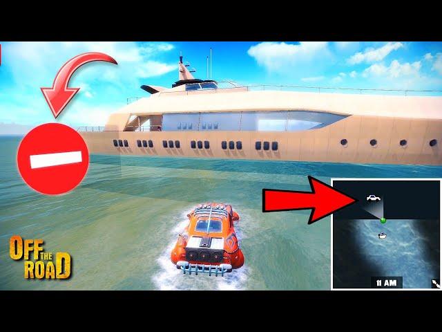 Yacht Standing Out Of Map - Reverse Glitch | Off The Road OTR Open World Driving HD