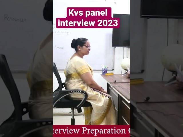 Kvs interview 2023 #interview #pgt #tgt #kvs #kvsinterview #preparation