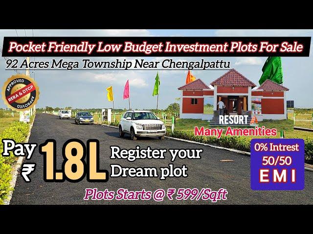 Affordable Investment Opportunity Low Budget DTCP & RERA Approved Villa Plots Near Chengalpattu