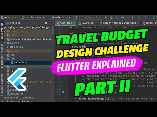 Design Challenge in Flutter - Part 2 - Flutter Explained