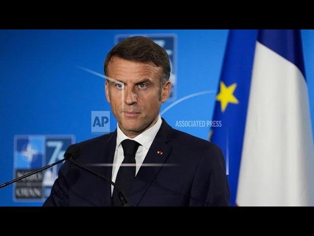 Макрон: "Франция продолжит придерживаться всех международных обязательств"