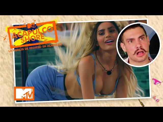 Chile y Jaylin compiten bailando en el tubo | MTV Acapulco Shore T8