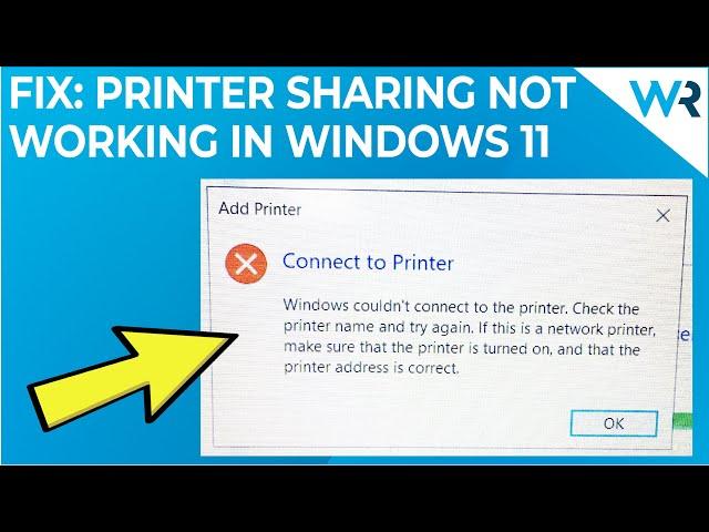 Printer sharing not working in Windows 11? Here’s what to do!