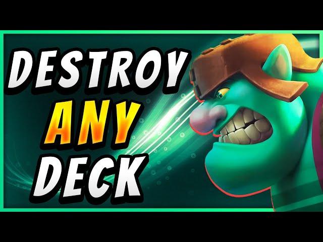 OUTPLAY ANY MATCHUP! BEST GOBLIN GIANT SPARKY DECK — Clash Royale