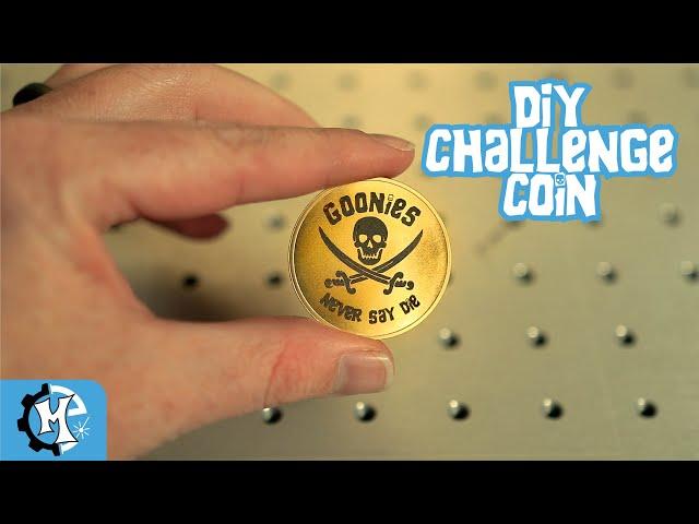 CREATE Your Own Unique Challenge Coin with Laser Engraving!