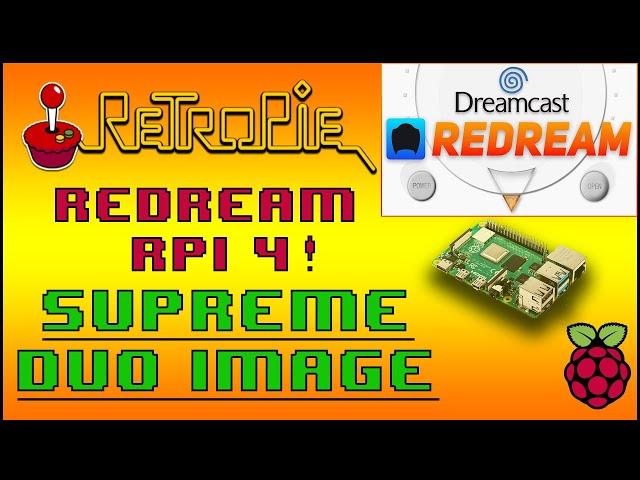 REDREAM ON RETROPIE!!  RPi 4-(The Easy Way)