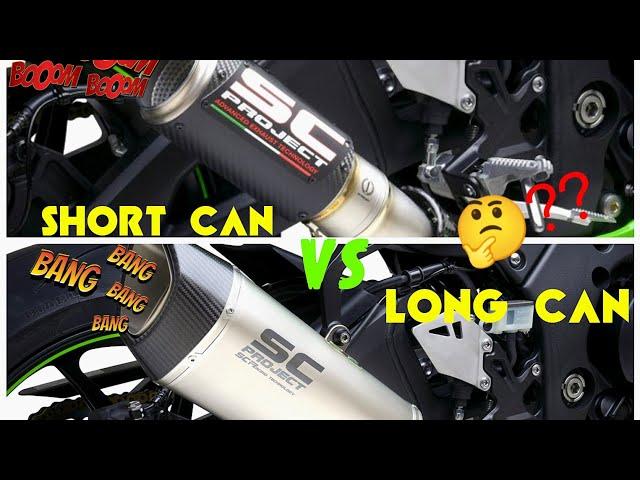 sc project KR-T (short can) vs sc project SC1-R (long can) sound test comparison & review