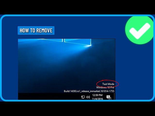 How to Remove Test Mode Watermark on Windows 11/10/8/7