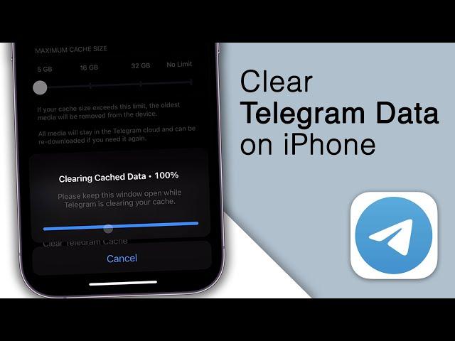 How to Clear Telegram Storage in iPhone! [2023]