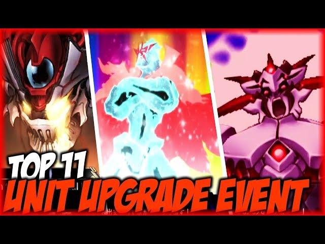 Top 11 UNIT UPGRADE EVENT of SRW | Nickioh | スーパーロボット大戦