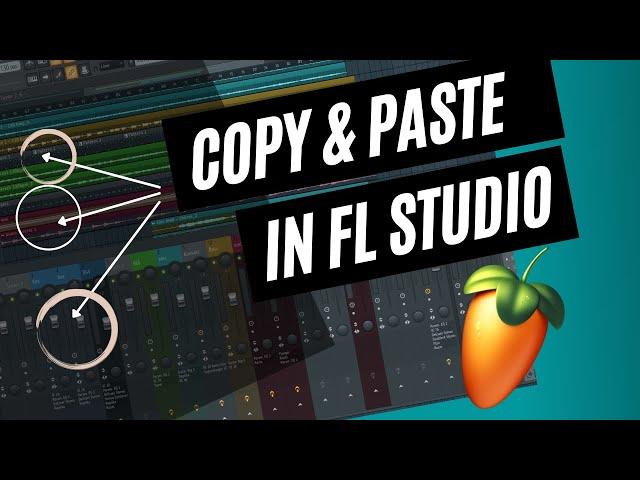 Copy and Paste in FL Studio