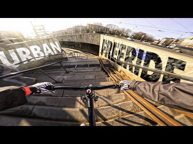 INSANE URBAN FREERIDE vs 26" DIRT JUMPER PT2