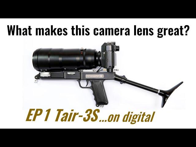 What makes this camera lens great? Tair 3S, 300mm telephoto Photosniper