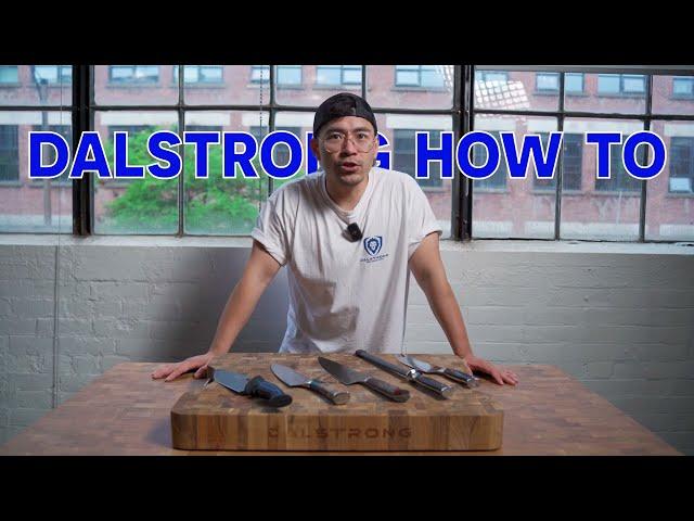 Sharpen Knives With A Honing Rod In 3 Easy Steps - Dalstrong How-To