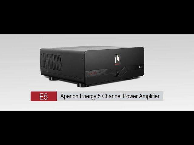 I love my Aperion 5.1 system and E5 Amp! Again thank you!