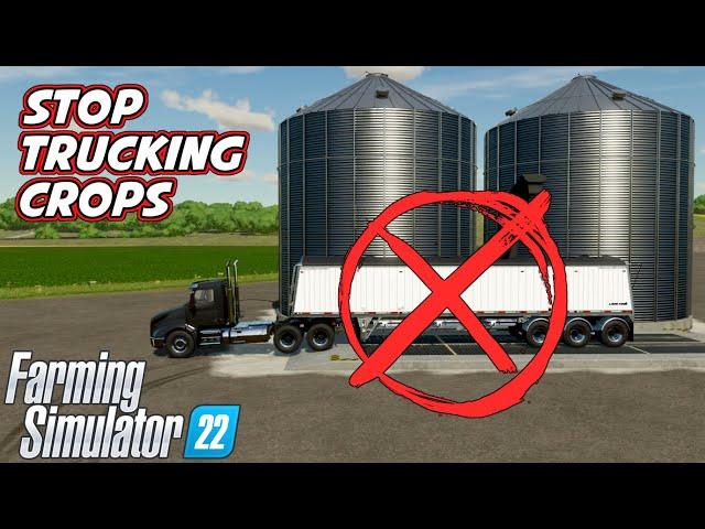 How To Distribute Crops To Production Facilities | Farming Simulator 22