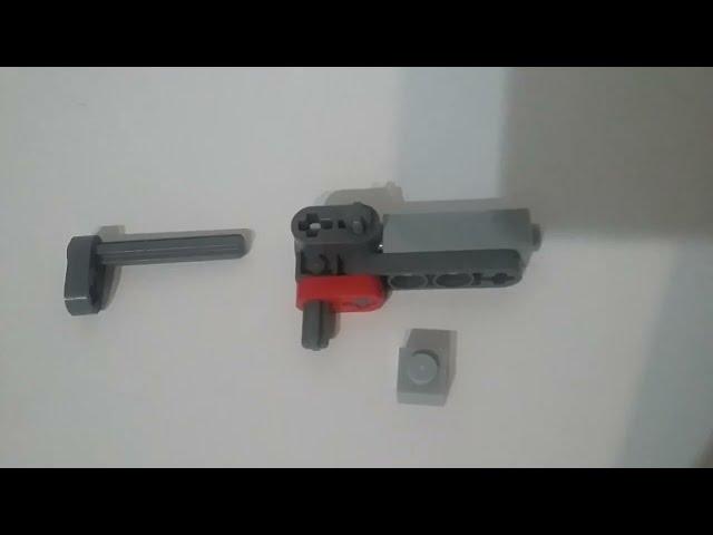 How to build: Lego Cyberpunk Malorian Arms 3516 (a.k.a Johnny Silverhand's pistol)