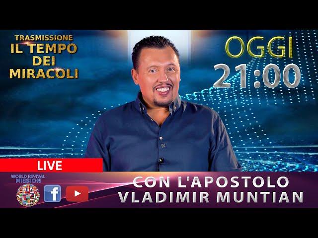 Programma  Il tempo dei miracoli con l'apostolo Vladimir Muntian | 3 dicembre  LIVE