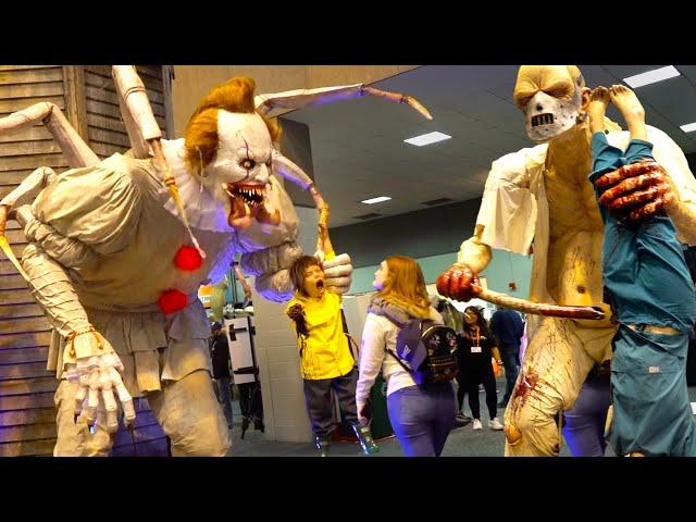 Giant Scary Animatronics Way Scarier Than FNAF