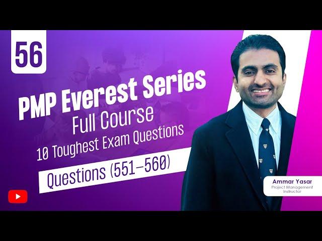 56. Latest Exam Content Outline - 10 Tough PMP Exam-like Q&As (551-560)