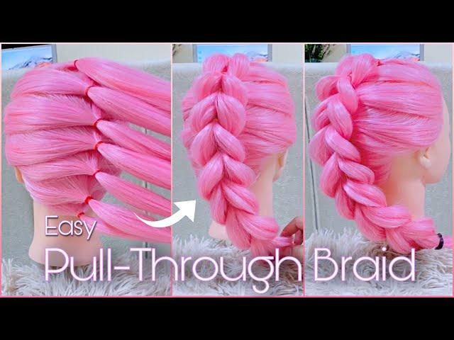 How to dutch braid ( trick way ) | Don’t know how to braid ? TRY this !