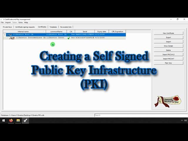 Creating a Self-Signed Public Key Infrastructure (PKI) for certificate creation [SSL, OpenVPN]