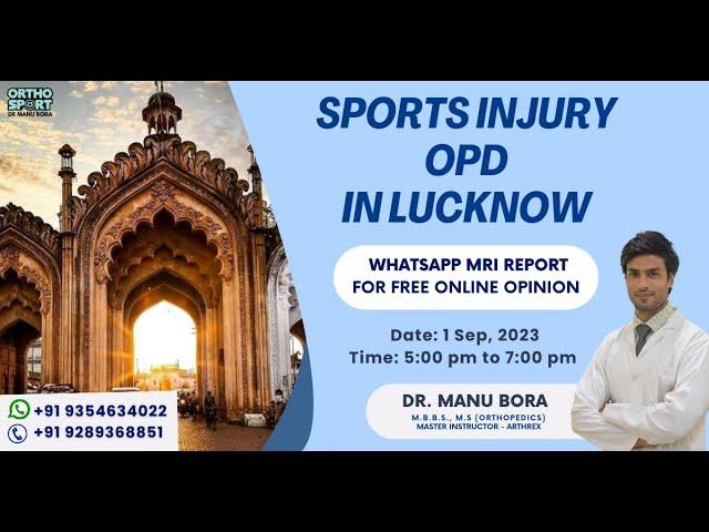 Dr. Manu Bora at Wellsun Medicity Hospital, Lucknow for OPD on 1st September 2023