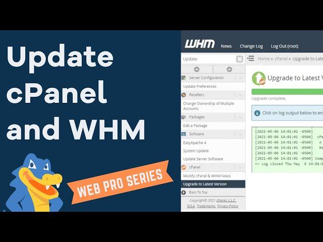 How to Update your cPanel and WHM Version - HostGator Tutorial