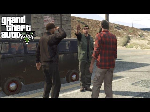 The Civil Border Patrol - GTA V Strangers & Freaks (HD)