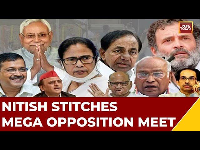 Nitish Kumar Continues To Strive For Opposition Unity For 2024 Elections | Mega Opposition Meet