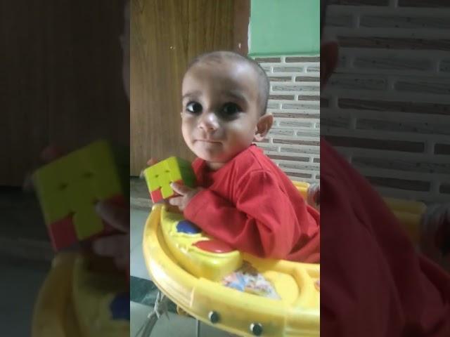 cute baby saying chacha for first time #shorts #trending #viral #babyshorts #funnyvideo #baby