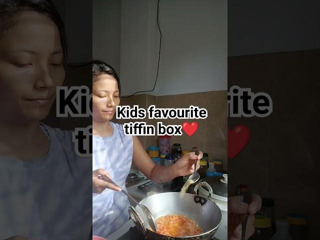 Kid's favourite pasta in tiffin today #tiffinbox #minivlog #tiffinstory #shorts #youtube