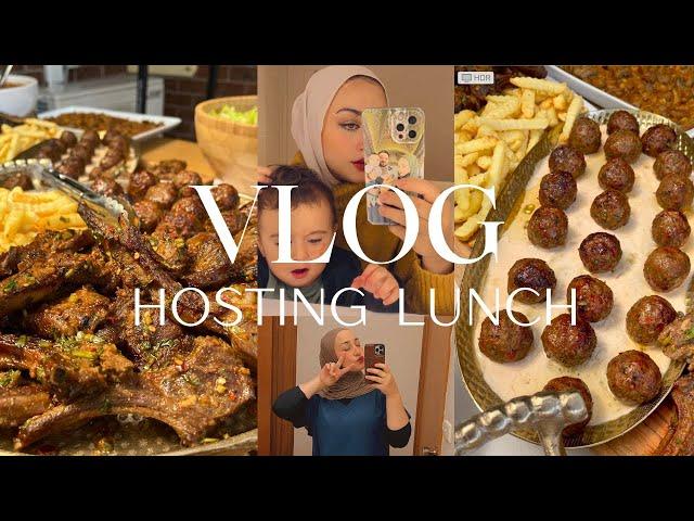 Weekly VLOG- How i  plan hosting a Lunch for my family l  Ashak, Kebabs & best lamb cutlets