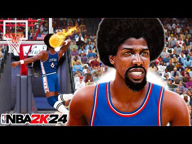 Julius Erving Goes For 50 POINTS Against A SWEAT In NBA 2K24 Play Now Online