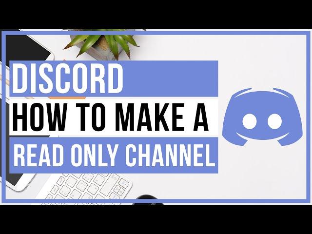 How To Make Discord Channel Read Only /// Rules And Announcement Channels