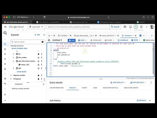 GA4 and BigQuery - Understanding event_params and UNNEST