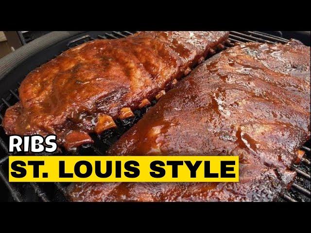 AMAZING Ribs on the Kamado Joe | St. Louis Ribs | Smoked Ribs | Brown Sugar Ribs