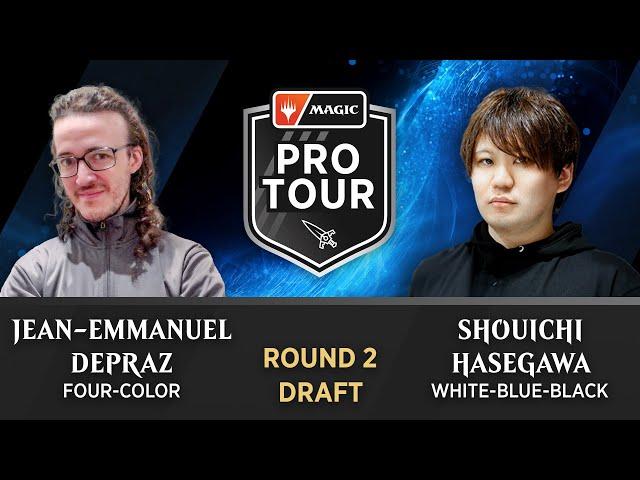 Jean-Emmanuel Depraz vs. Shouichi Hasegawa | Round 2 | #PTKarlov