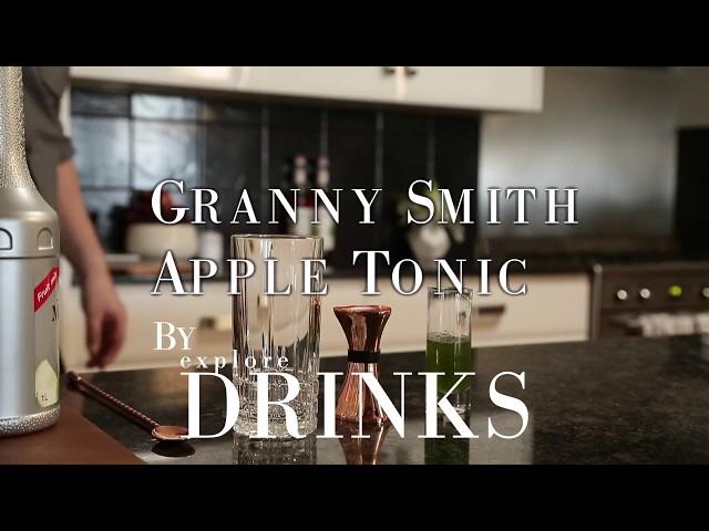 How to Make a Granny Smith Apple Tonic Cocktail