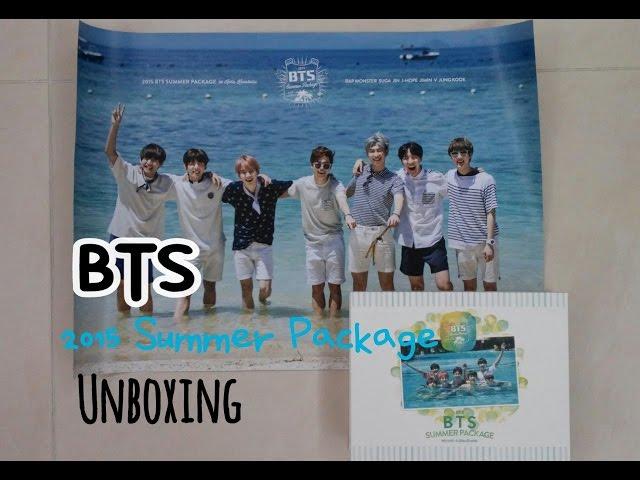 [Unboxing] BTS 2015 Summer Package