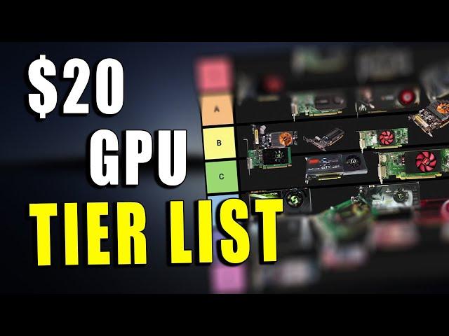 Ranking The Cheapest Graphics Cards You Can Buy Today!