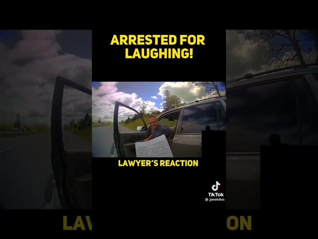 ￼ Arrested for Laughing #lawyer #law #facts #tips #viral #social #shorts  #trending