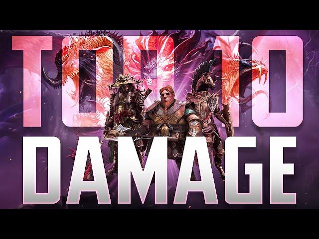 TOP 10 DAMAGE Champs for CHIMERA!! | Raid: Shadow Legends