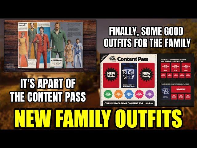 New Family OUTFIT Pack Coming | The Texas Chainsaw Massacre Game