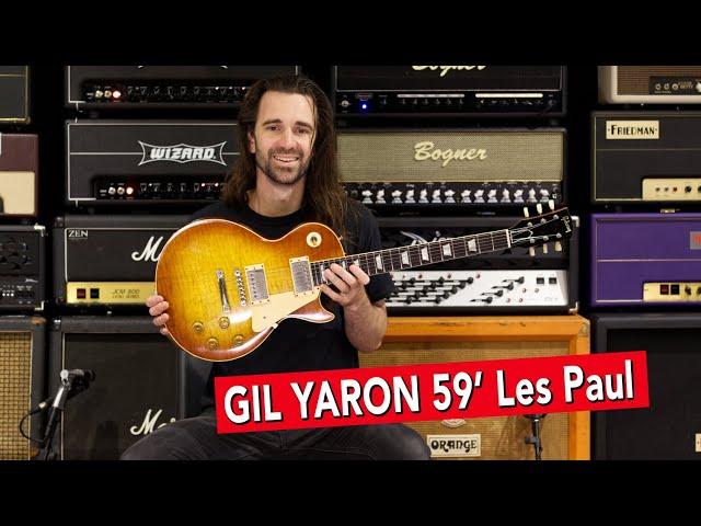 Gil Yaron '59 Les Paul replica into Marshall JMP ️ The best of the best