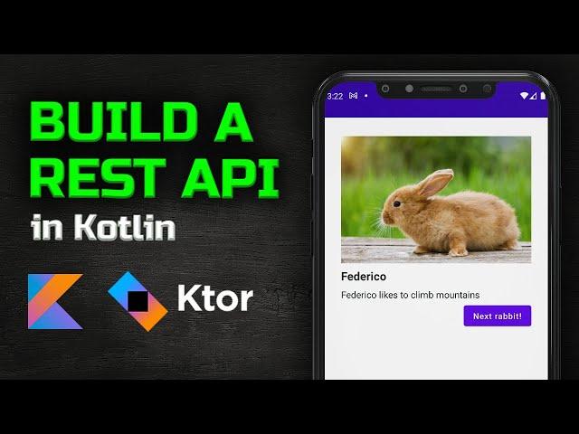 How to Build a Simple REST API With Ktor + Android App