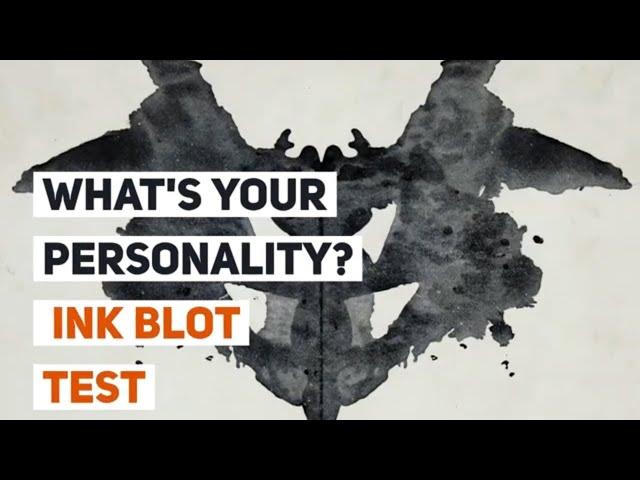 Inkblot Test - Can We Guess Your Personality?