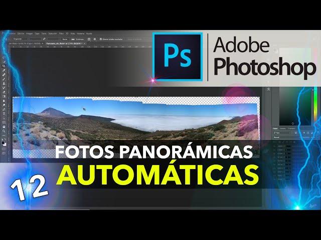 FOTOS PANORÁMCAS CON PHOTOSHOP | Fácil y automático